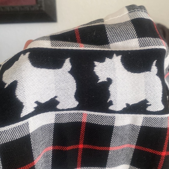 🚨 🥷” bundle sale item $5 Scottie dog plaid placemat NiceWeight EUC - Picture 1 of 4